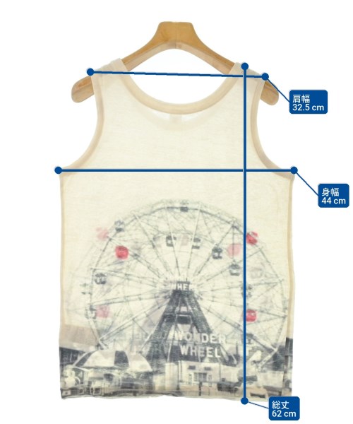 Y's（ワイズ）タンクトップ ベージュ サイズ:2(S位) レディース/2200620522113