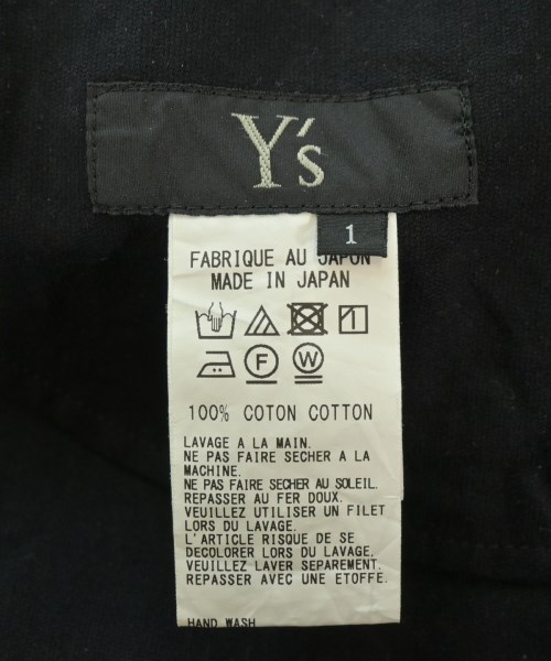 Y's（ワイズ）その他 黒 サイズ:1(XS位) レディース/2200620777162