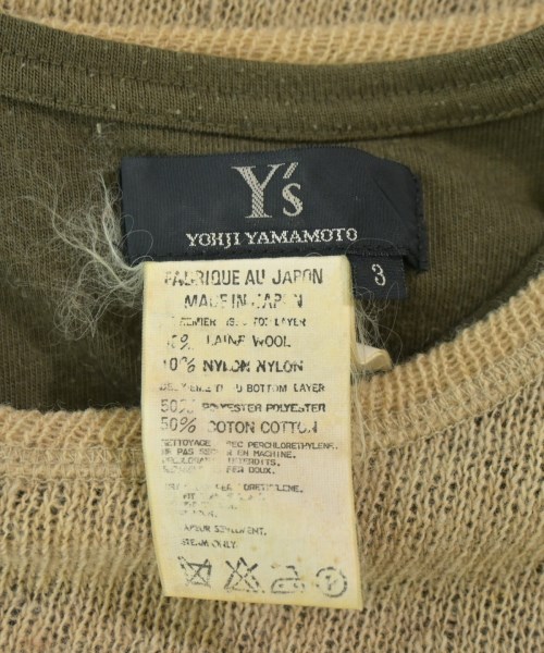 Y's（ワイズ）ニット・セーター ベージュ サイズ:3(M位) レディース/2200606934015