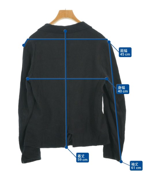 Y's（ワイズ）テーラードジャケット 紺 サイズ:2(S位) レディース/2200663047055