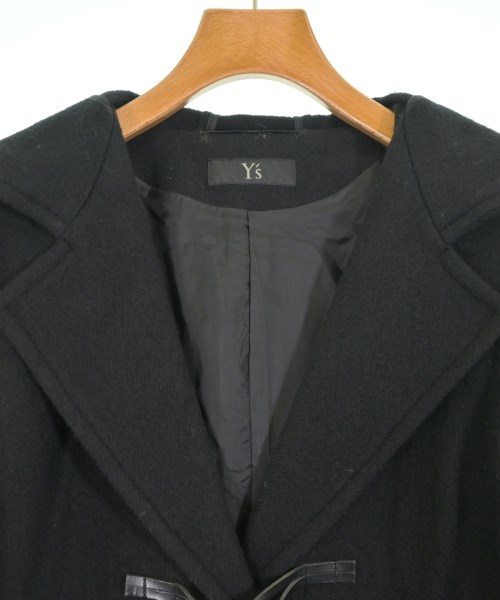 Y's（ワイズ）ダッフルコート 黒 サイズ:1(XS位) レディース/2200663047062