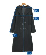 Y's（ワイズ）ダッフルコート 黒 サイズ:1(XS位) レディース/2200663047062