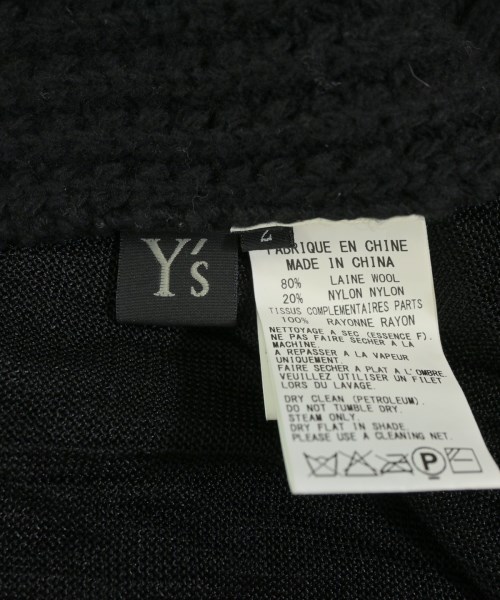 Y's（ワイズ）ニット・セーター 黒 サイズ:2(S位) レディース/2200663047109