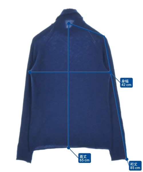 Y's（ワイズ）ニット・セーター 青 サイズ:2(S位) レディース/2200663047154