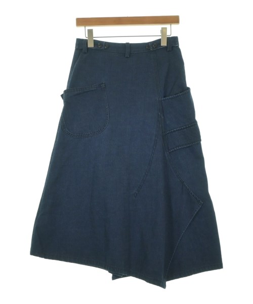 Y's（ワイズ）ロング・マキシ丈スカート 紺 サイズ:1(XS位) レディース/2200663047239