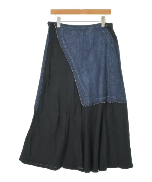 Y's（ワイズ）ロング・マキシ丈スカート 青 サイズ:2(S位) レディース/2200663047253