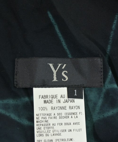 Y's（ワイズ）その他 黒 サイズ:1(XS位) レディース/2200663047390