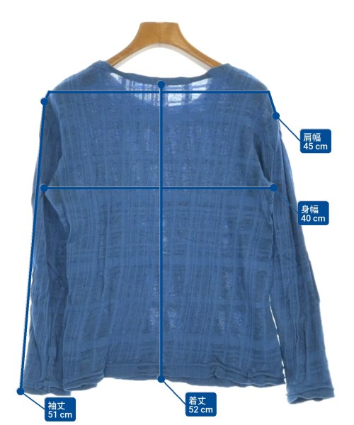 Y's（ワイズ）Tシャツ・カットソー 青 サイズ:2(S位) レディース/2200663047581