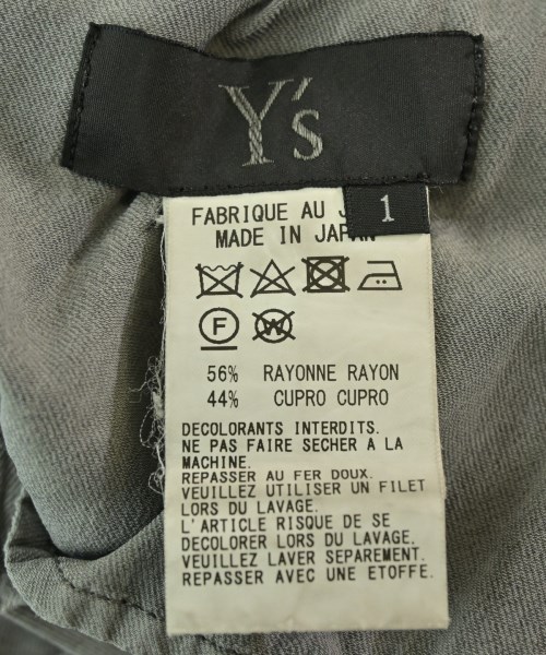 Y's（ワイズ）その他 グレー サイズ:1(XS位) レディース/2200672732188