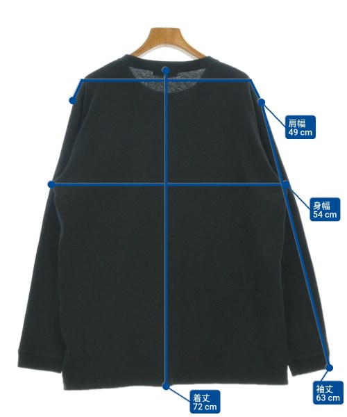 Y's（ワイズ）Tシャツ・カットソー 黒 サイズ:3(M位) レディース/2200673132031