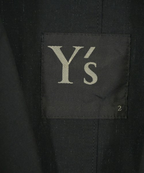 Y's（ワイズ）テーラードジャケット 黒 サイズ:2(S位) レディース/2200670893010