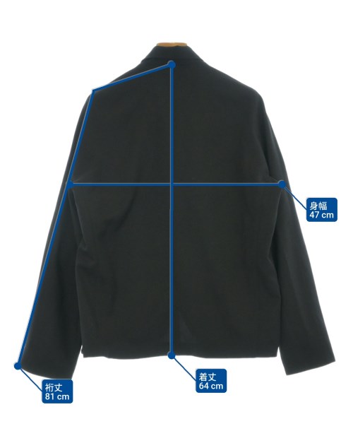 Y's（ワイズ）カジュアルジャケット 黒 サイズ:1(XS位) レディース/2200672207013