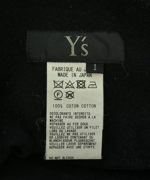 Y's（ワイズ）ジャケット 黒 サイズ:1(XS位) レディース/2200673745019