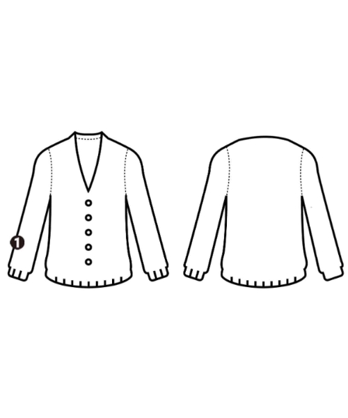 Y's（ワイズ）カーディガン 白 サイズ:2(S位) レディース/2200674154070