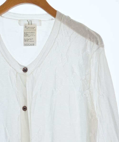 Y's（ワイズ）カーディガン 白 サイズ:2(S位) レディース/2200674154070