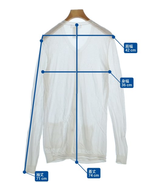 Y's（ワイズ）カーディガン 白 サイズ:2(S位) レディース/2200674154070