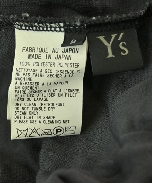 Y's（ワイズ）カジュアルジャケット 黒 サイズ:2(S位) レディース/2200674154131