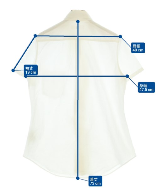 Y's（ワイズ）カジュアルシャツ 白 サイズ:2(S位) レディース/2200674291034