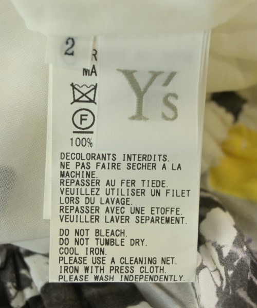 Y's（ワイズ）その他 白 サイズ:2(S位) レディース/2200674588103