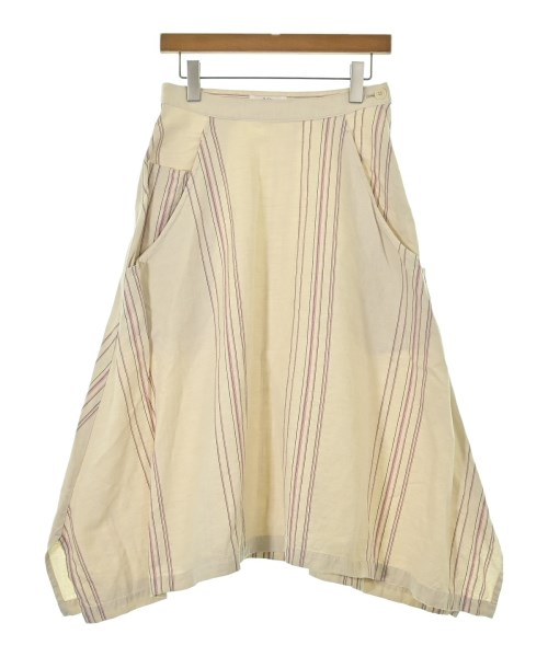 Y's(ワイズ)ロング・マキシ丈スカート 白 サイズ:1(XS位)/2200670782192