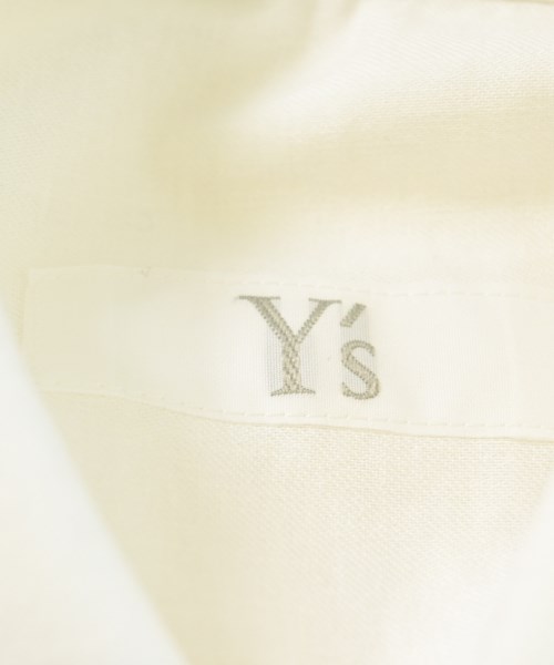 Y's（ワイズ）シャツワンピース 白 サイズ:2(S位) レディース/2200672886027