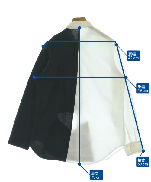 Y's（ワイズ）カジュアルシャツ 白 サイズ:2(S位) レディース/2200675759038