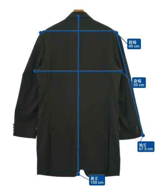 Y's（ワイズ）テーラードジャケット 黒 サイズ:5(XL位) メンズ/2200675831017