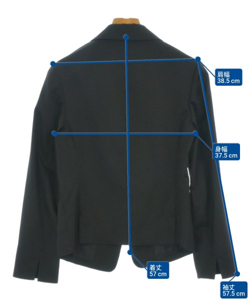 Y's（ワイズ）ジャケット 黒 サイズ:1(XS位) レディース/2200674954045