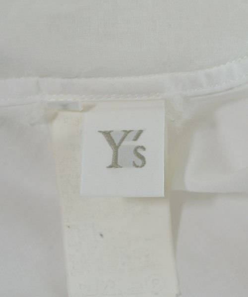 Y's（ワイズ）カジュアルシャツ 白 サイズ:2(S位) レディース/2200676788013