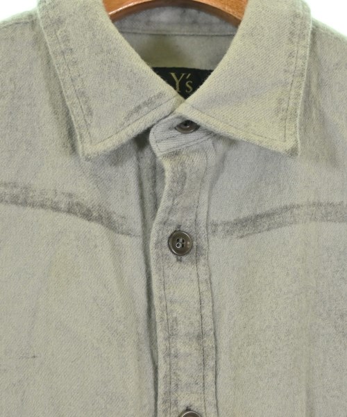 Y's（ワイズ）カジュアルシャツ グレー サイズ:1(XS位) レディース/2200677630038
