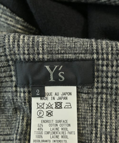 Y's（ワイズ）シャツワンピース 黒 サイズ:2(S位) レディース/2200677630083