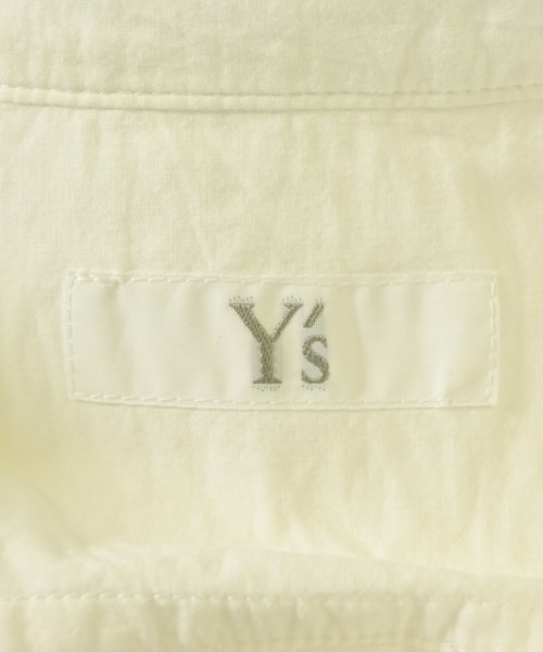 Y's（ワイズ）カジュアルシャツ 白 サイズ:2(S位) レディース/2200679036036