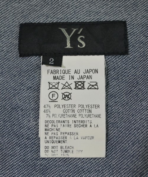 Y's（ワイズ）ショートパンツ 紺 サイズ:2(S位) レディース/2200679169024
