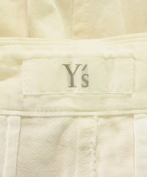 Y's（ワイズ）カーゴパンツ 白 サイズ:1(XS位) レディース/2200679169079