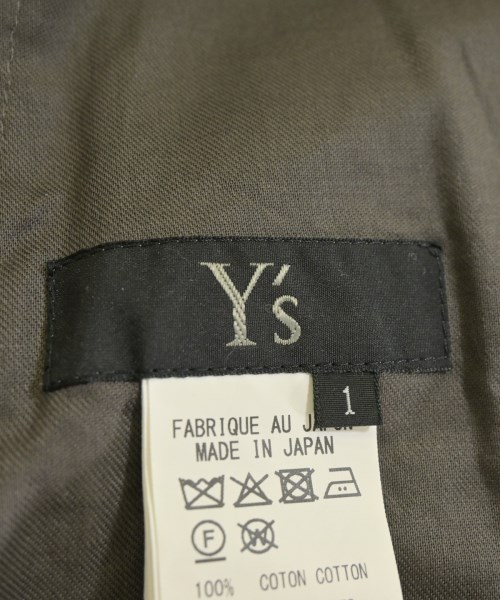 Y's（ワイズ）その他 グレー サイズ:1(XS位) レディース/2200679202059