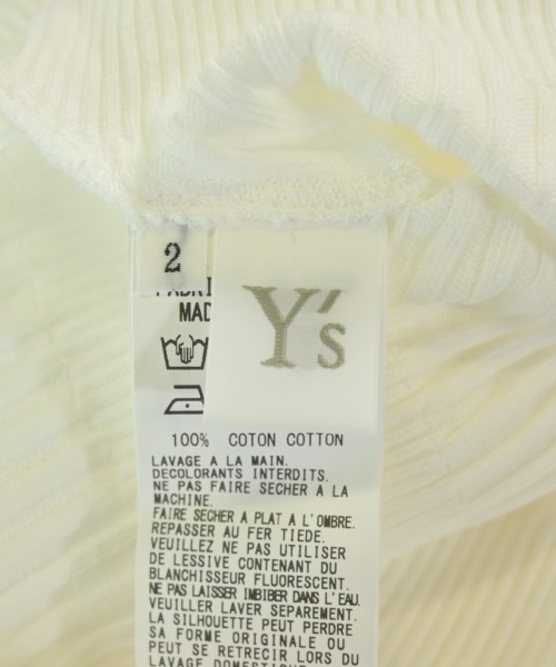 Y's（ワイズ）ニット・セーター 白 サイズ:2(S位) レディース/2200679202127