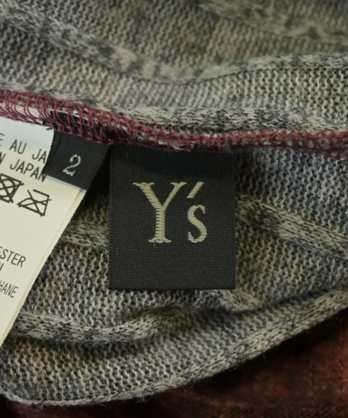Y's（ワイズ）ニット・セーター 赤 サイズ:2(S位) レディース/2200679202226