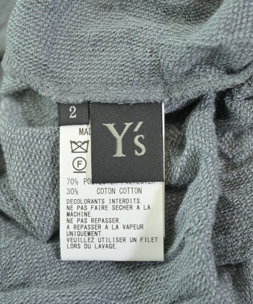Y's（ワイズ）Tシャツ・カットソー グレー サイズ:2(S位) レディース/2200679202240