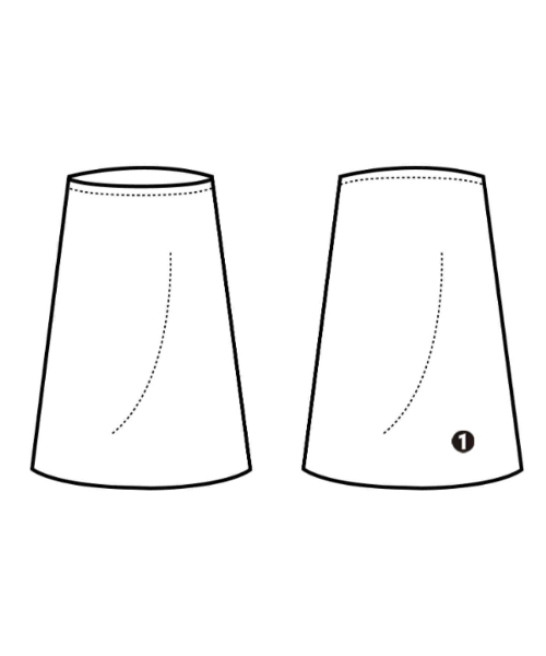 Y's（ワイズ）ロング・マキシ丈スカート カーキ サイズ:2(S位) レディース/2200679362074