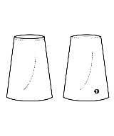 Y's（ワイズ）ロング・マキシ丈スカート カーキ サイズ:2(S位) レディース/2200679362074