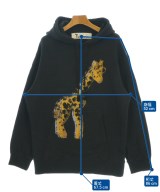 Y's（ワイズ）パーカー 黒 サイズ:2(S位) レディース/2200679228110