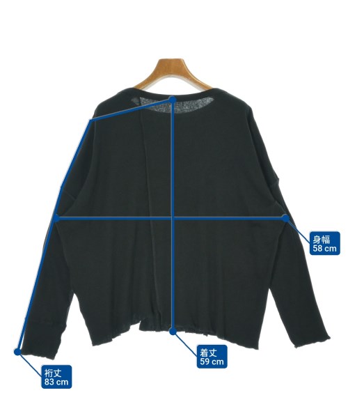 Y's（ワイズ）Tシャツ・カットソー 黒 サイズ:2(S位) レディース/2200680671059