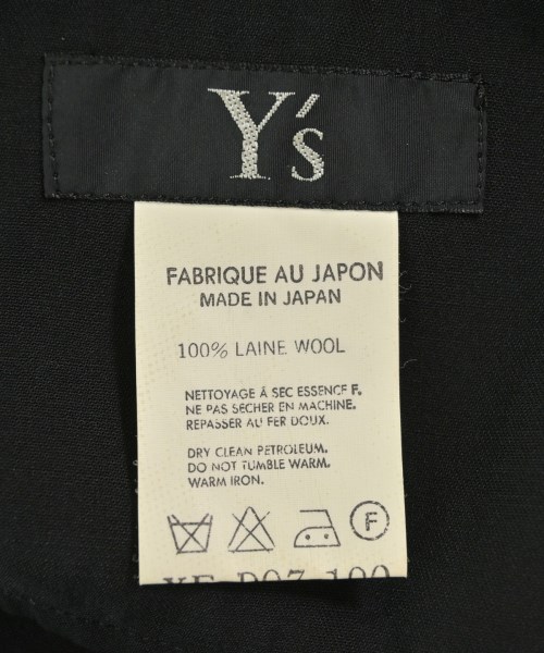 Y's（ワイズ）ワンピース 黒 サイズ:-(L位) レディース/2200672803055