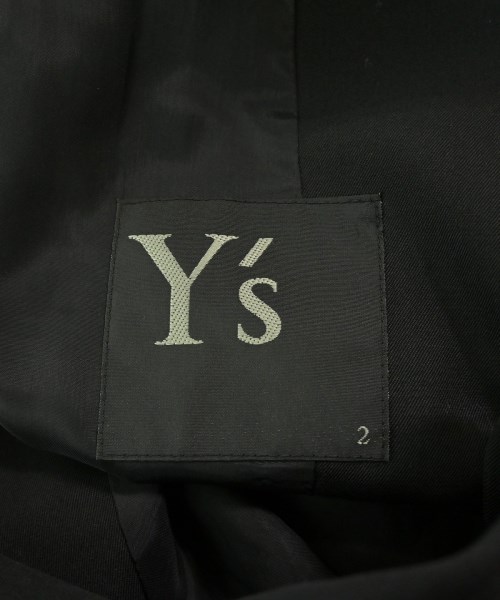 Y's（ワイズ）カジュアルジャケット 黒 サイズ:2(S位) レディース/2200681981065