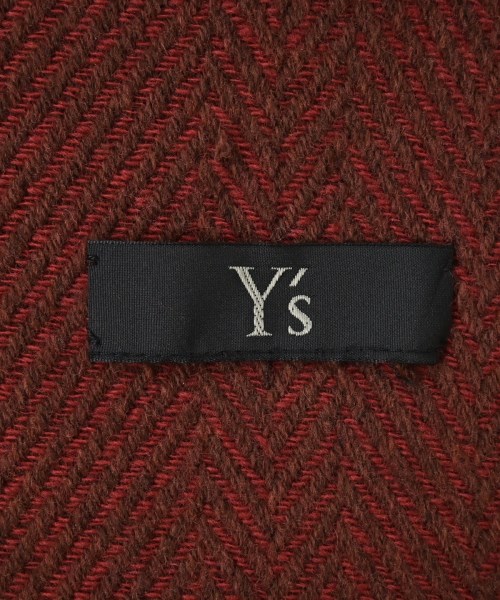 Y's（ワイズ）マフラー 赤 サイズ:- レディース/2200694280018
