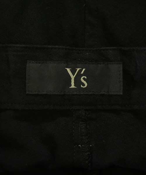 Y's（ワイズ）クロップドパンツ 黒 サイズ:1(XS位) レディース/2200694529018