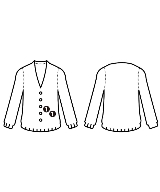Yohji Yamamoto +NOIR（ヨウジヤマモトプリュスノアール）カーディガン 白 サイズ:2(S位) レディース/2200694544028
