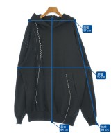 Y's（ワイズ）パーカー 黒 サイズ:2(S位) レディース/2200694701025