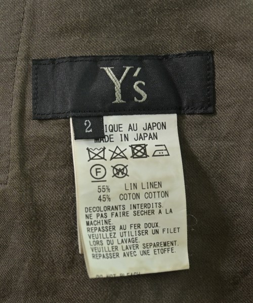 Y's（ワイズ）カーゴパンツ カーキ サイズ:2(S位) レディース/2200694701032