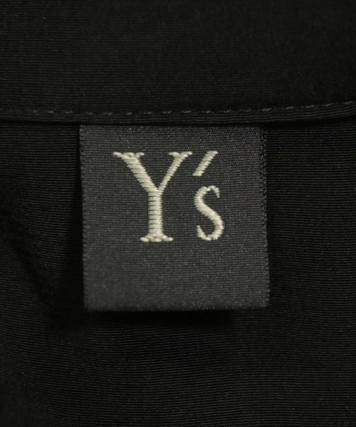 Y's（ワイズ）シャツワンピース 黒 サイズ:1(XS位) レディース/2200693162216
